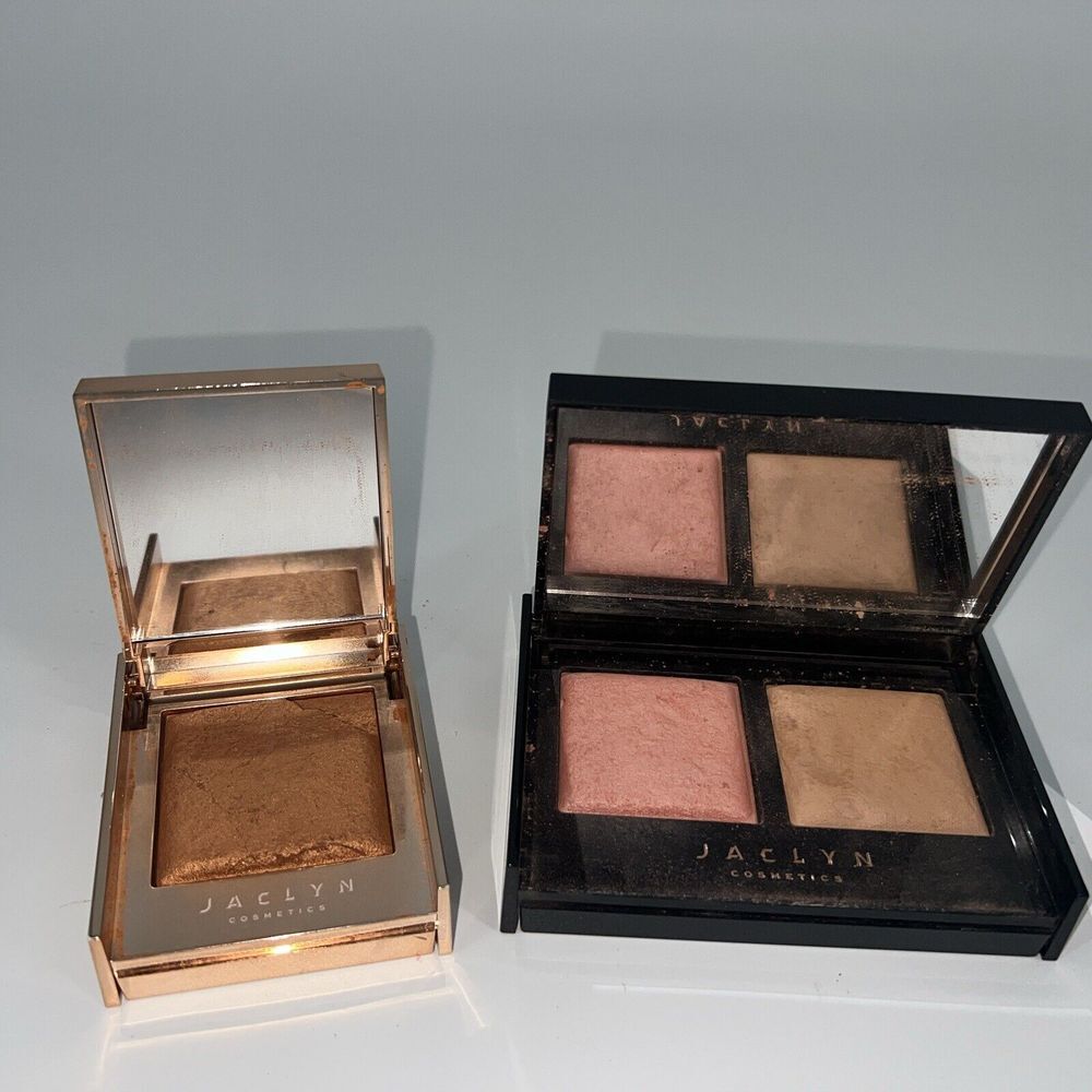 Jaclyn Hill Cosmetics Two Piece‎ Lot  Vava Boom , Warm Flush , & Golden Goddess